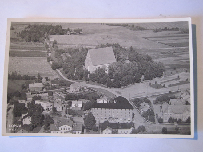 VANHA Postikortti Lohja 1950-luku Karhumäki