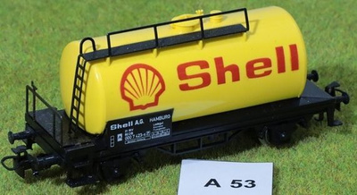 #A53 Märklin 4442 tankkivaunu Shell + laatikko