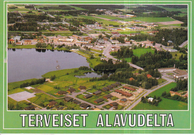 Alavus. Ilmakuvakortti .e315