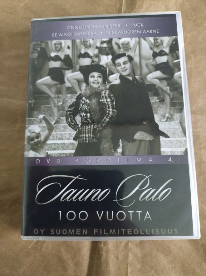 Tauno Palo 100 vuotta DVD kokoelma 4. (DVD) (4 levyä)
