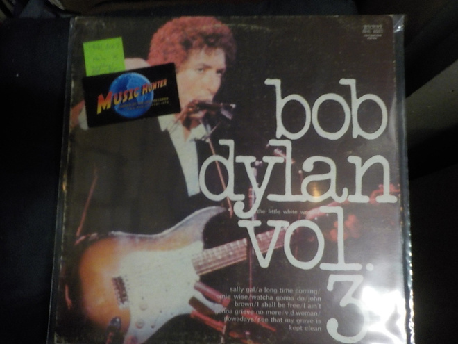 BOB DYLAN - THE LITTLE WHITE WONDER VOL. 3 EX-/EX- LP