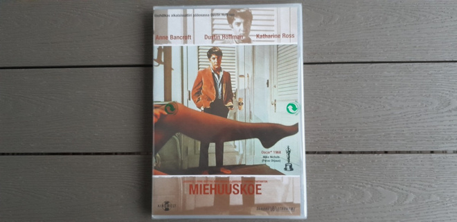 DVD: Miehuuskoe (Dustin Hoffman 1967/2001) UUSI