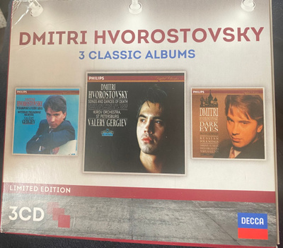 Dmitry Hvorostovsky: 3 Classic Albums 3cd