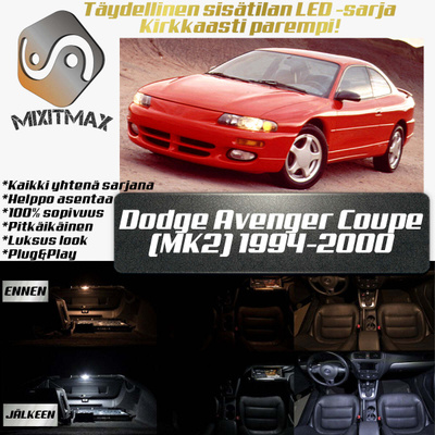 Dodge Avenger Coupe (MK2) Sisätilan LED-sarja 15