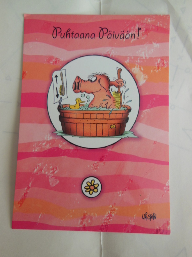 Puhtaana päivään!