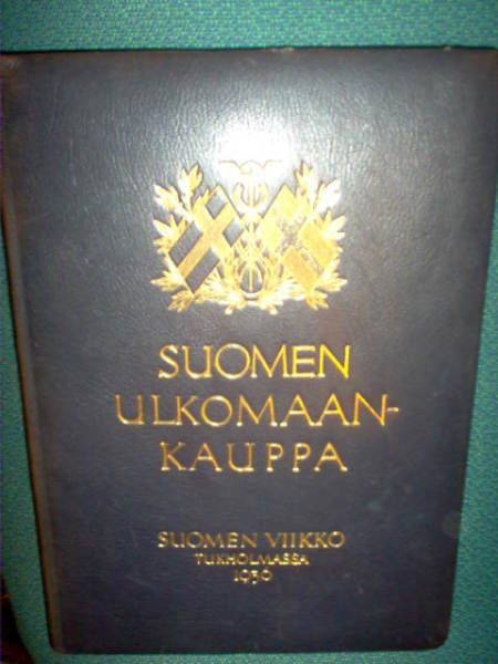 Suomen Ulkomaankauppa N:o 5-6 / 1936 ( HIENO! ) Sis.pk:t