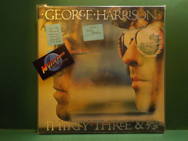GEORGE HARRISON - THIRTY THREE & 1/3 EX-/EX- LP