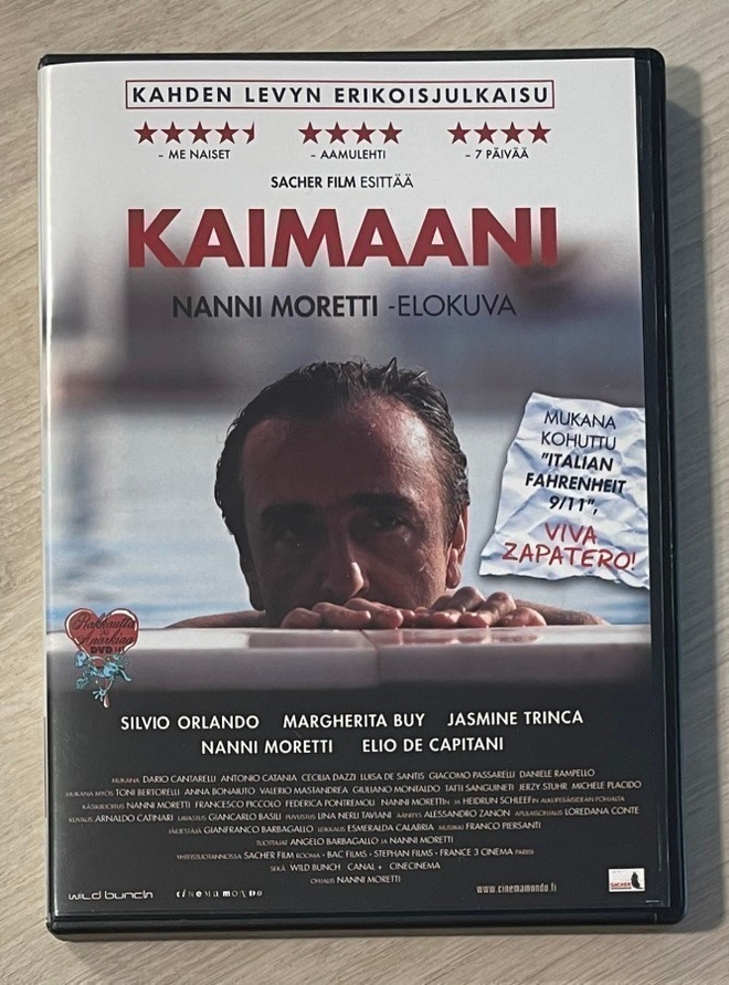 Nanni Moretti: KAIMAANI (2005) Erikoisjulkaisu (2DVD)
