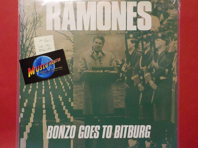 RAMONES - BONZO GOES TO BITBURG - UK 1985 M-/M- LP