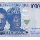 Nigeria 1000 Naira v.2024 UNC P-New Desing - pikkukuva 1