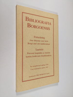 Tom Eklöf : Bibliografia Borgoensis : Förteckning över li...