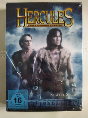 HERCULES THE LEGENDARY JOURNEYS - SEASON 6 DVD *UUSI!*