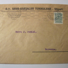 VANHA Firmakuori Savo-Karjalan Tukkuliike Viipuri 1917 - pikkukuva 1