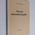 Urho Havumäki : Neuvoja aineenkirjoittajille - pikkukuva 1