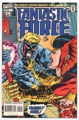 Fantastic Force Vol. 1 #5 March 1995