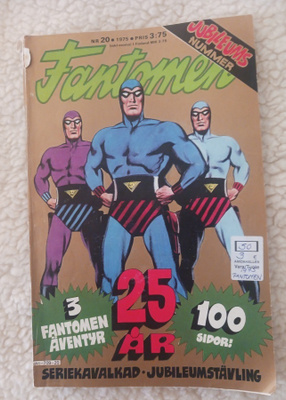 FANTOMEN Nr20 1975 JUBILEUMSMNUMMER