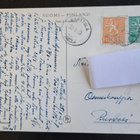 järven rannalla veneet, poika ongella, kulkenut 1963 - pikkukuva 2