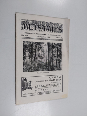 Metsämies 8-9/1933