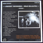 JOHNNY THUNDERS wanted dead or alive reward $10 1982  uk/swe - pikkukuva 2