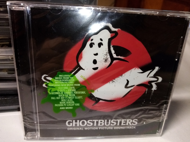 CD GHOSTBUSTERS ORIGINAL MOTION PICTURE SOUNDTRACK