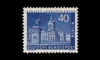 Berlin 149 ** Käyttösarja rakennuksia 40 Pf (1956)