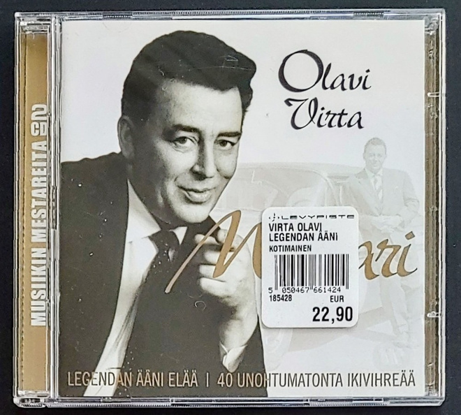 OLAVI VIRTA: Mestari – 2-CD 2005 - kokoelma, 40 kappaletta