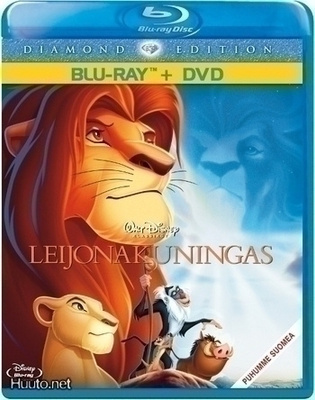Leijonakuningas Blu-Ray + DVD (Disneyn 32. Klassikko)