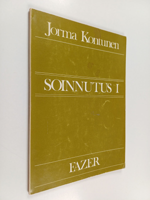 Jorma Kontunen : Soinnutus 1 : Perinteellisen soinnutukse...
