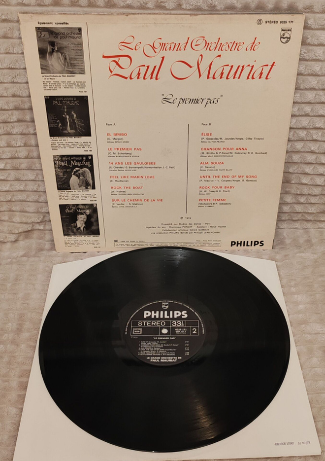 Le Grand Orchestre De Paul Mauriat lp