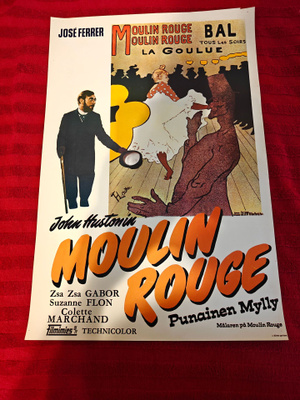 Elokuvajuliste Moulin Rouge 