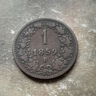 Itävalta 1 kreuzer 1859 B - pikkukuva 1