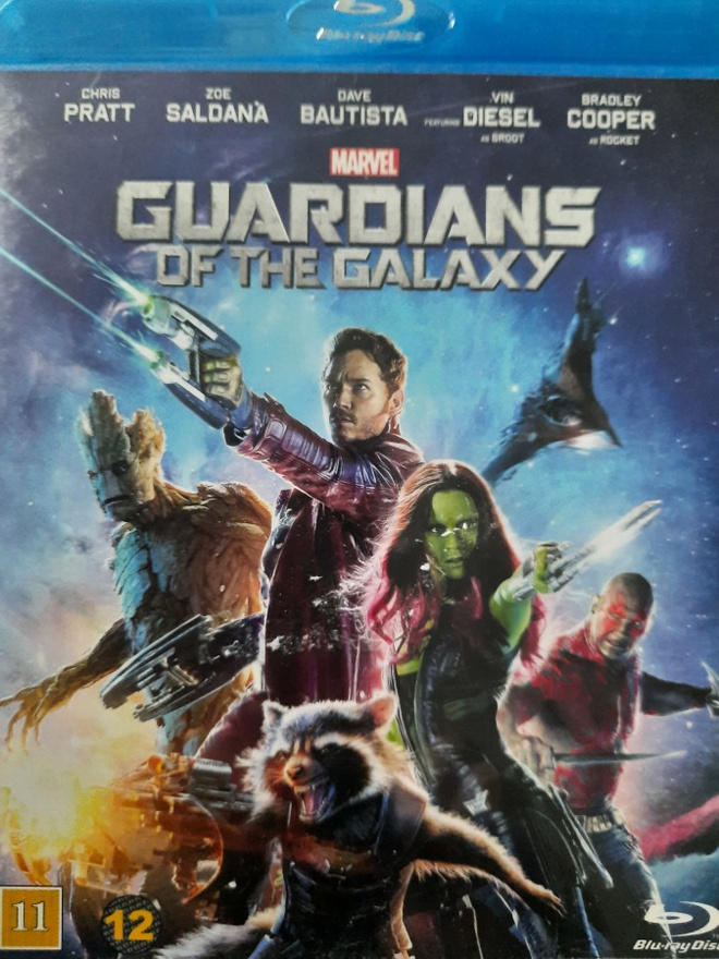 GUARDIANS OF THE GALAXY  BLU-RAY