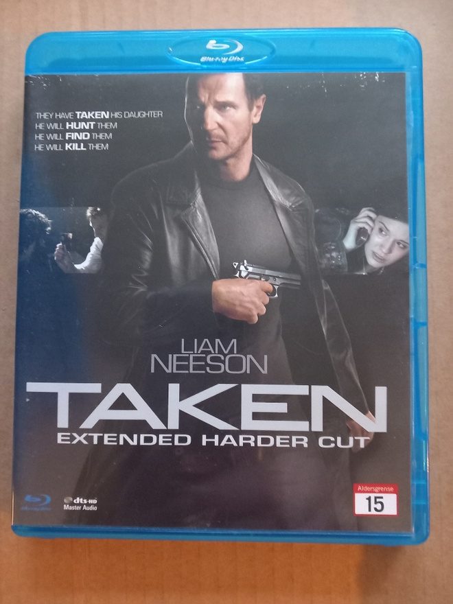 Taken Nordic Blu-ray