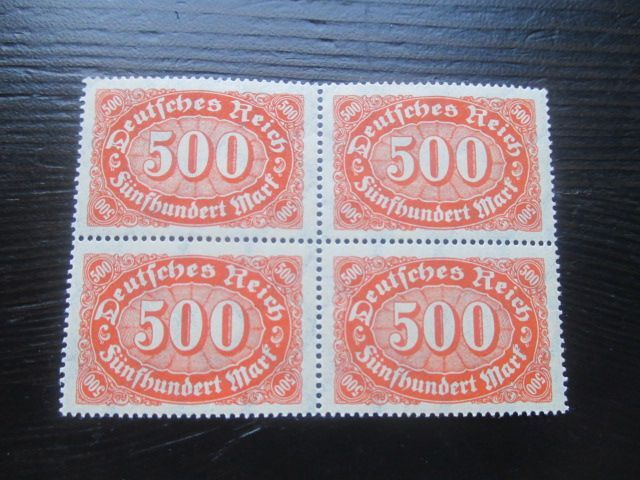 Deutsches Reich 500M 1922 nelilö **