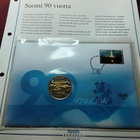 Suomi 5 euro 2007 proof rahakirjeenä - pikkukuva 2