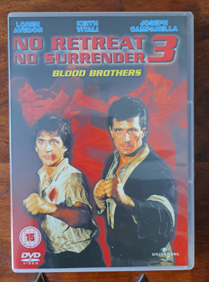 No Retreat, No Surrender 3: Blood Brothers (1990) DVD
