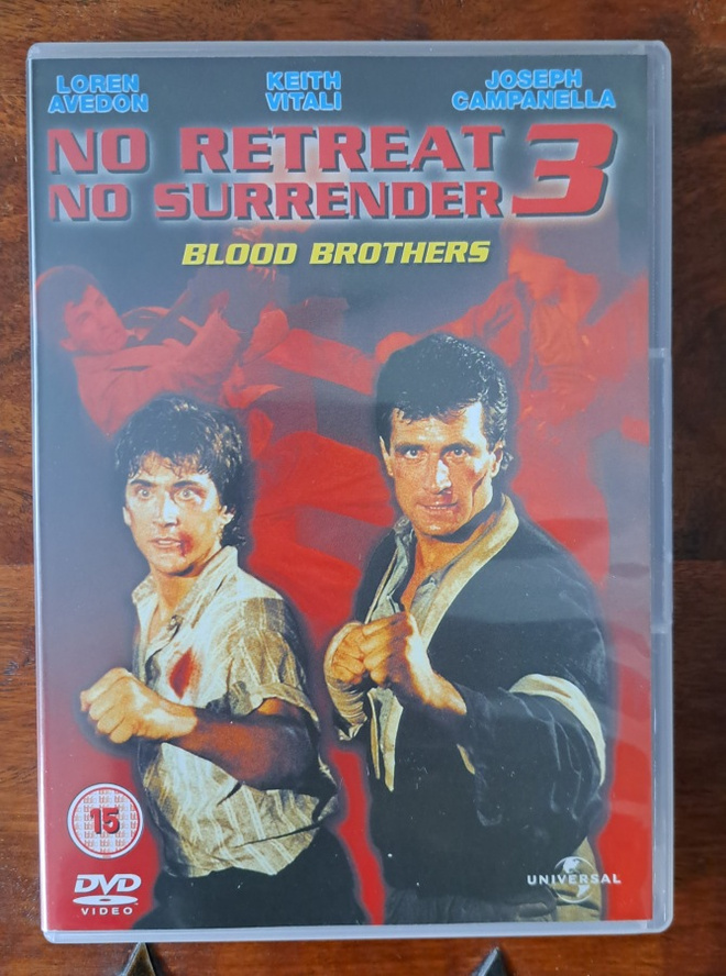 No Retreat, No Surrender 3: Blood Brothers (1990) DVD