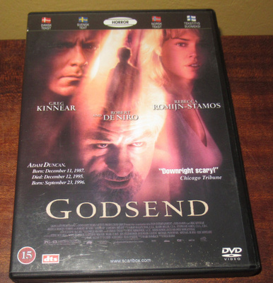 Godsend kauhu dvd.