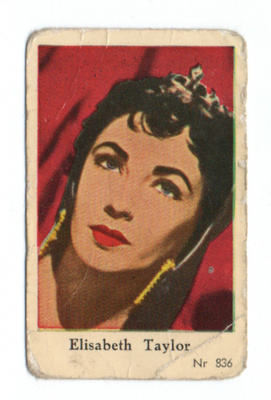 Purkkakuva n:o 836 ELISABETH TAYLOR