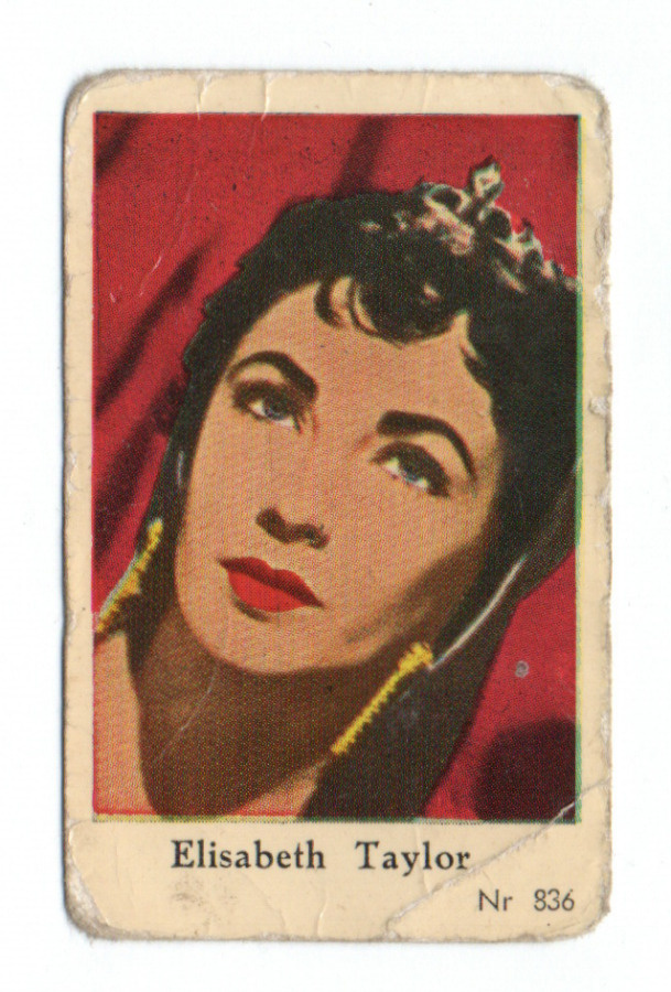 Purkkakuva n:o 836 ELISABETH TAYLOR