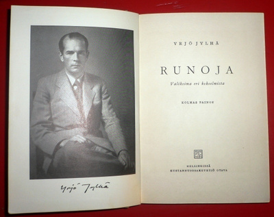 Yrjö Jylhä : Runoja - Valikoima eri kokoelmista 1945
