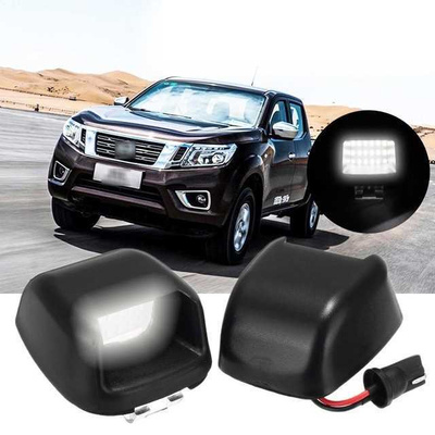 Nissan Navara LED rekisterikilven valot — kirkkaan valkoin