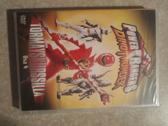 Power rangers dvd