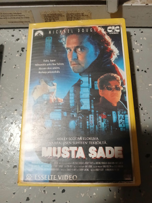 Musta sade vhs