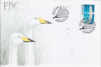 FDC 2003 0,5€ joutsen.