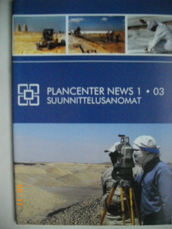Plancenter News 1/2003. Suunnittelusanomat (27.6)