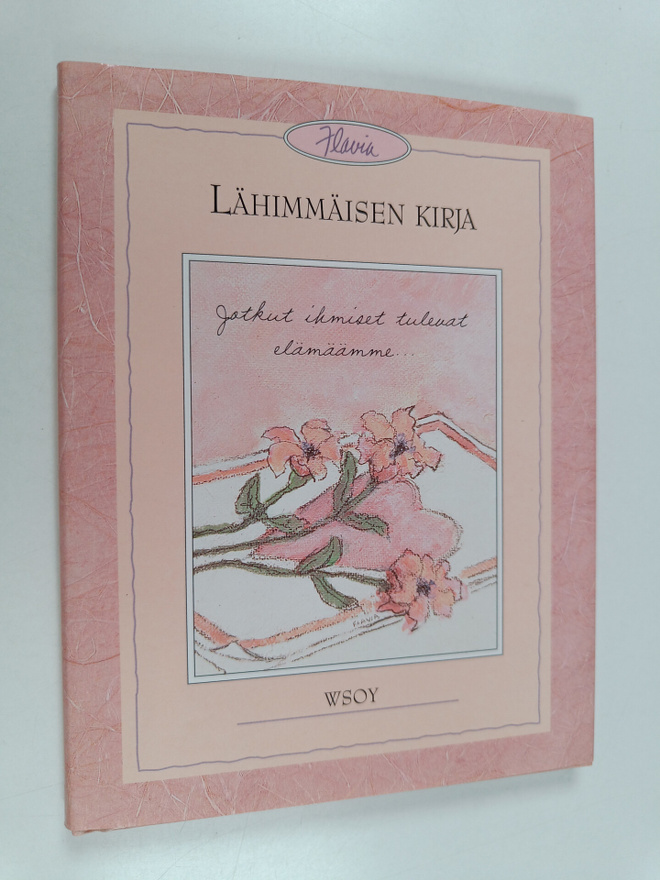 Flavia Weedn : Lähimmäisen kirja