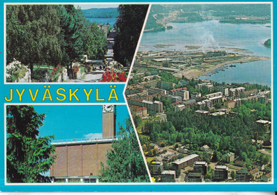 Jyväskylä. sommitelmakortti, e284