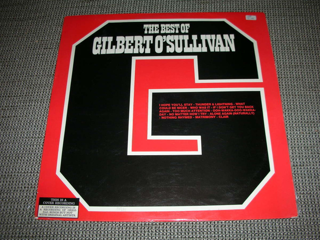 LP vinyyli The best of Gilbert O'Sullivan