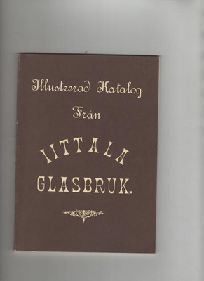 Illustrerad Katalog Från Iittala Glassbruk[1892]: Np 1981 ni